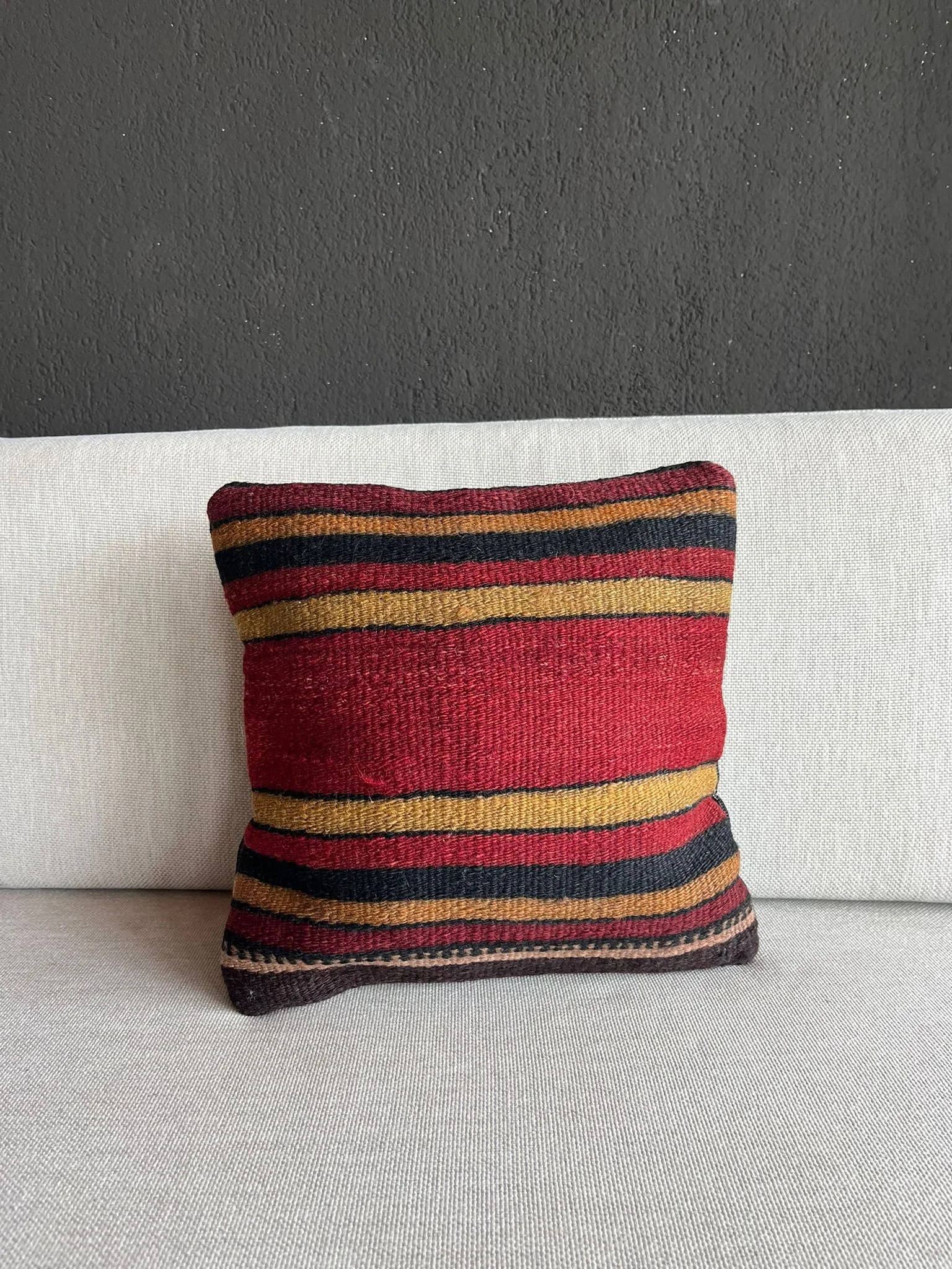 Kelim Kissen, Marocco, 27 cm