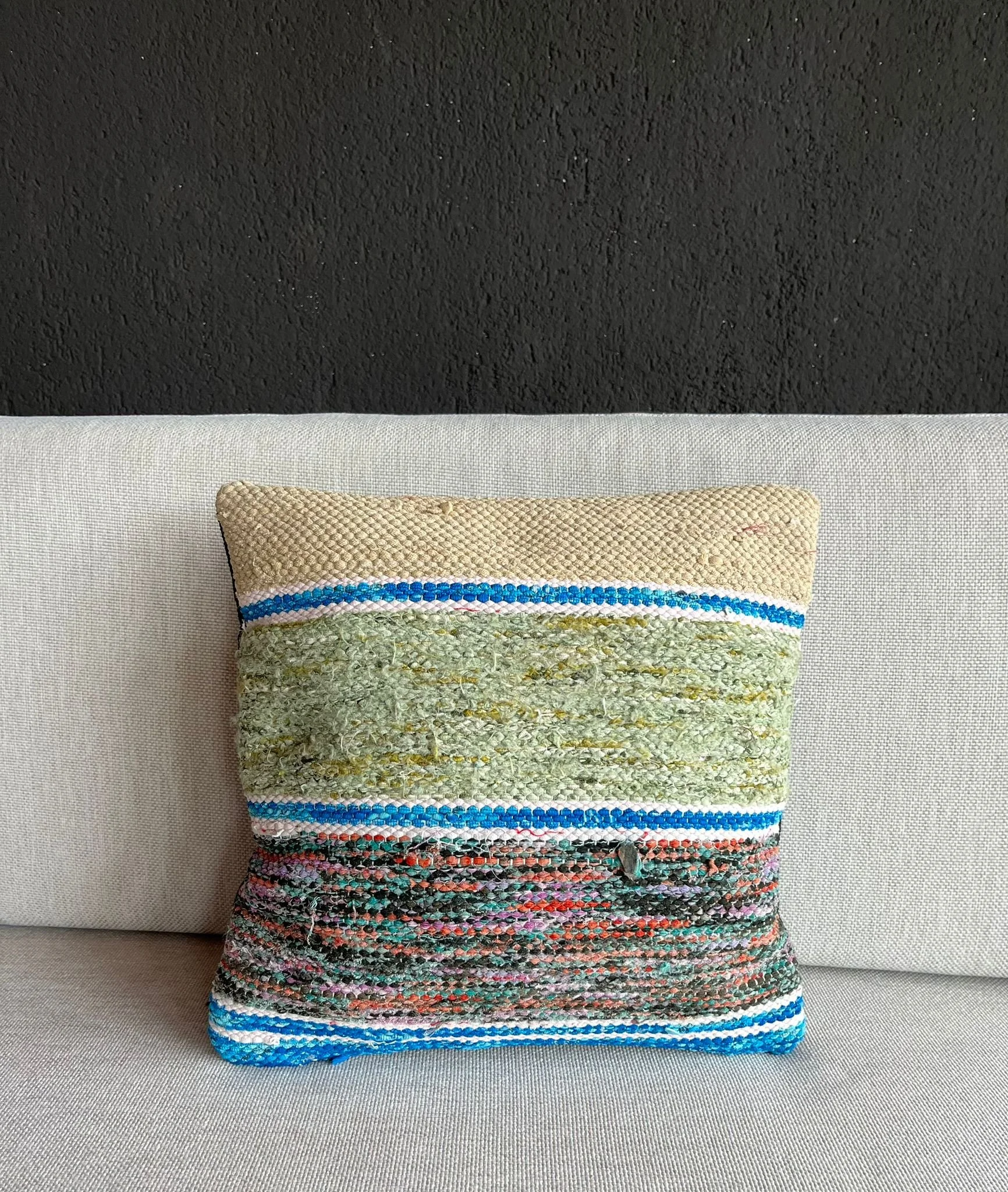 Kelim Kissen, Marocco, 27 cm