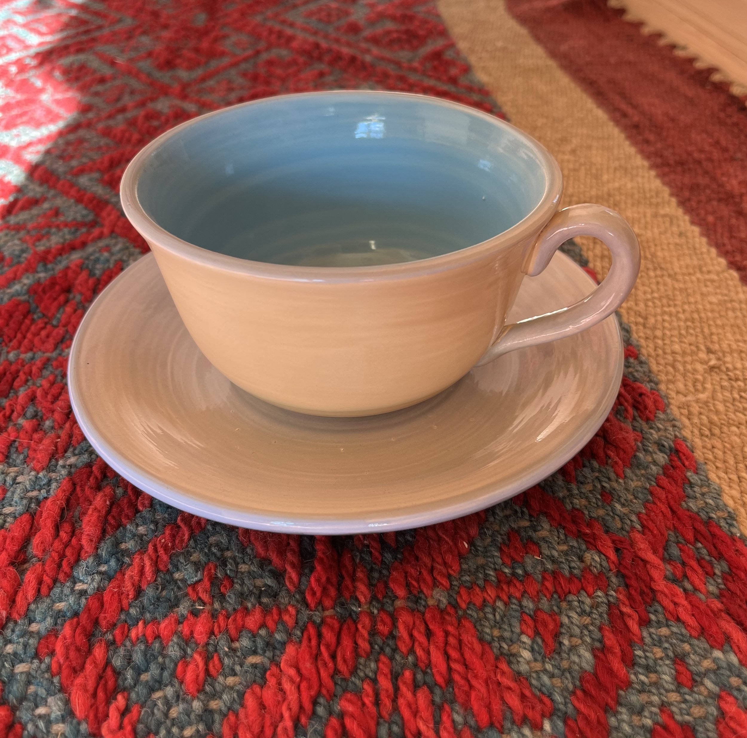  Aladin Tasse mit Unterteller 4.5 dl / Nr. 4 
 Ø 12 cm x h 6.8 cm / CHF 65