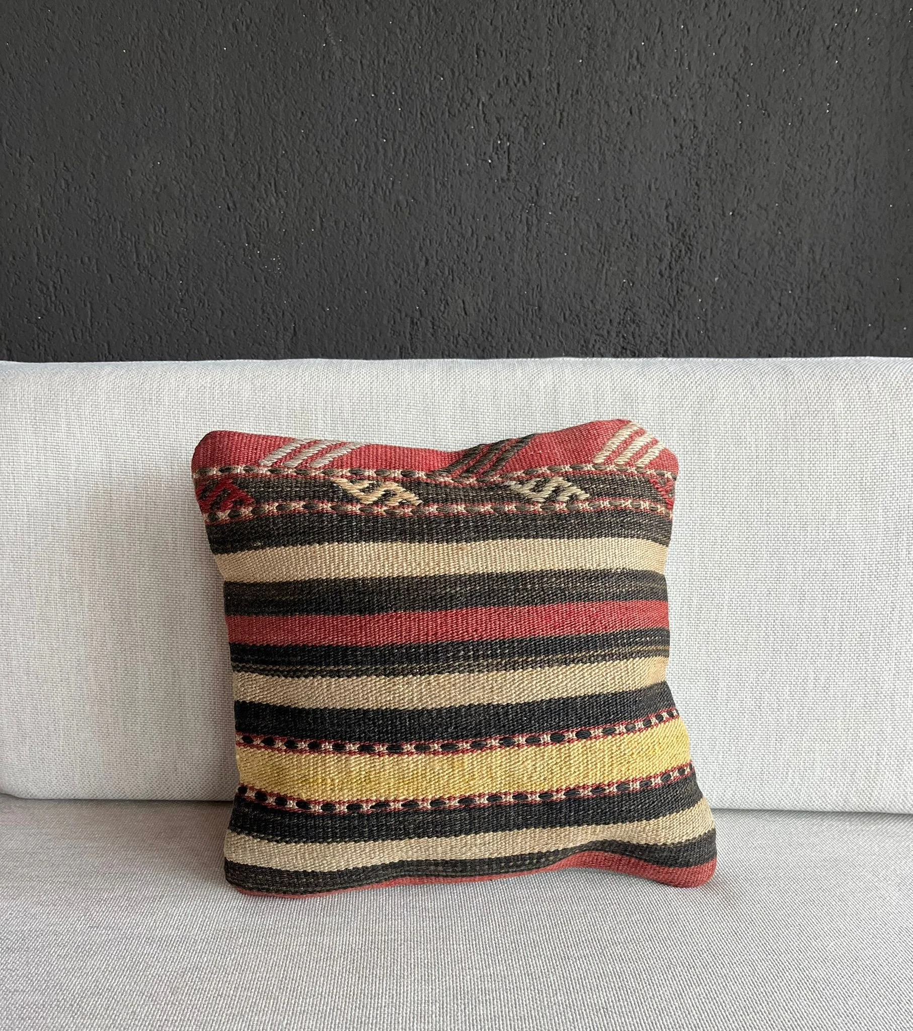 Kelim Kissen, Marocco, 27 cm