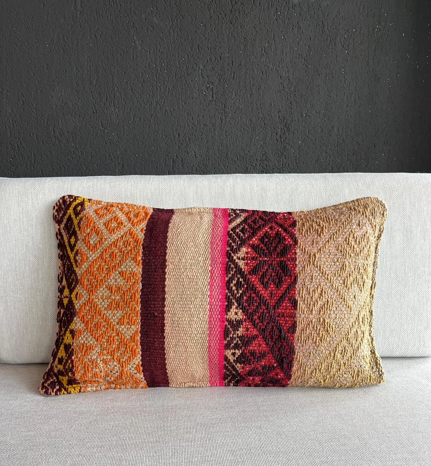 Kissen Alpaka Wolle, Peru