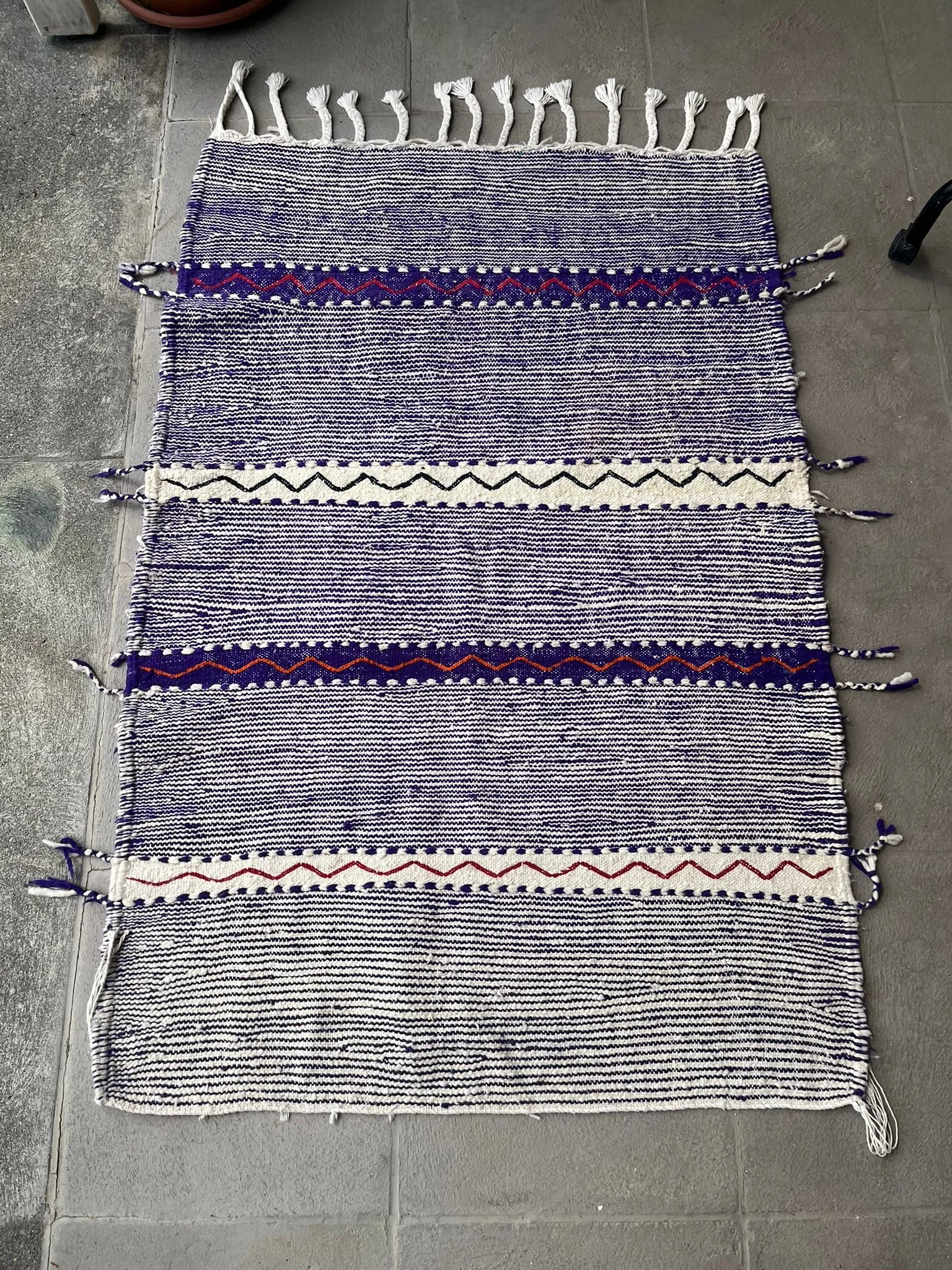 Teppich Marocco Schafswolle