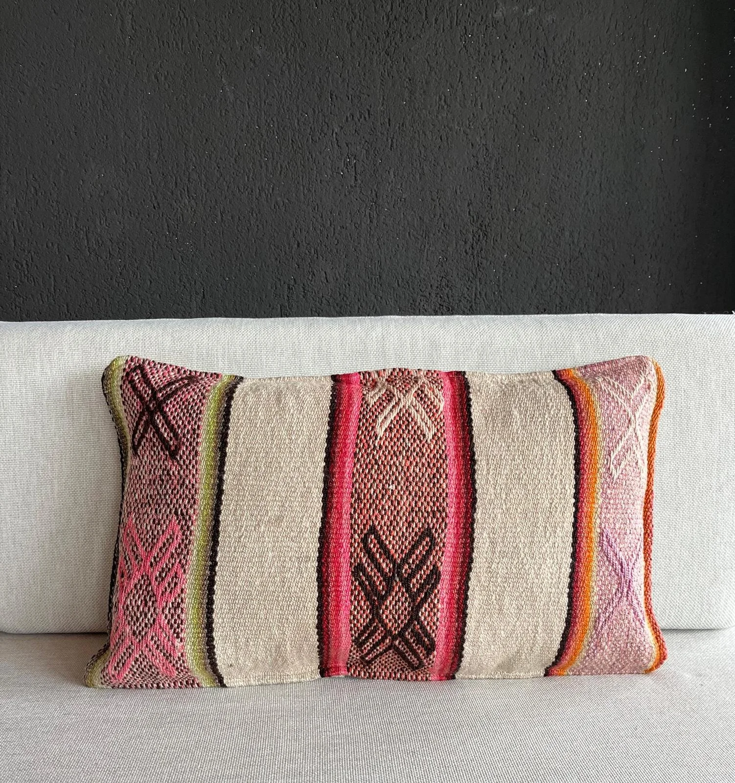 Kissen Alpaka Wolle, Peru