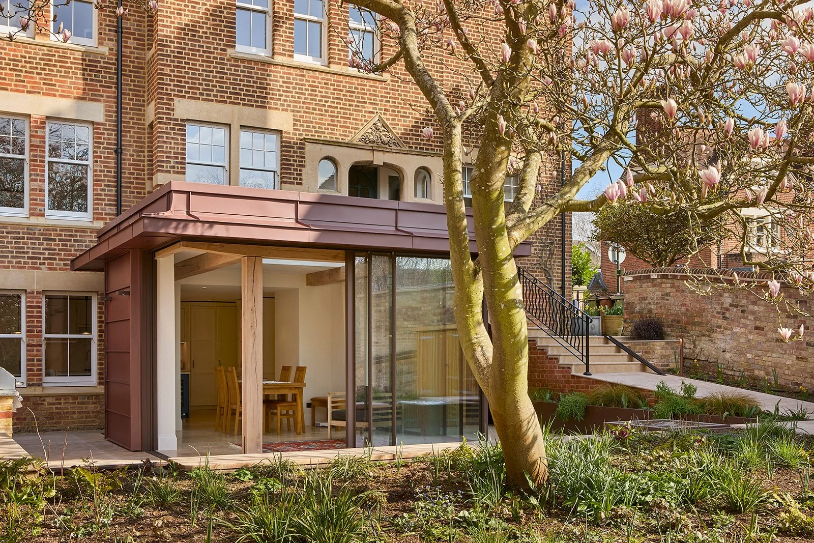 KD Design _Glazed extension North Oxford zinc roof5.jpg