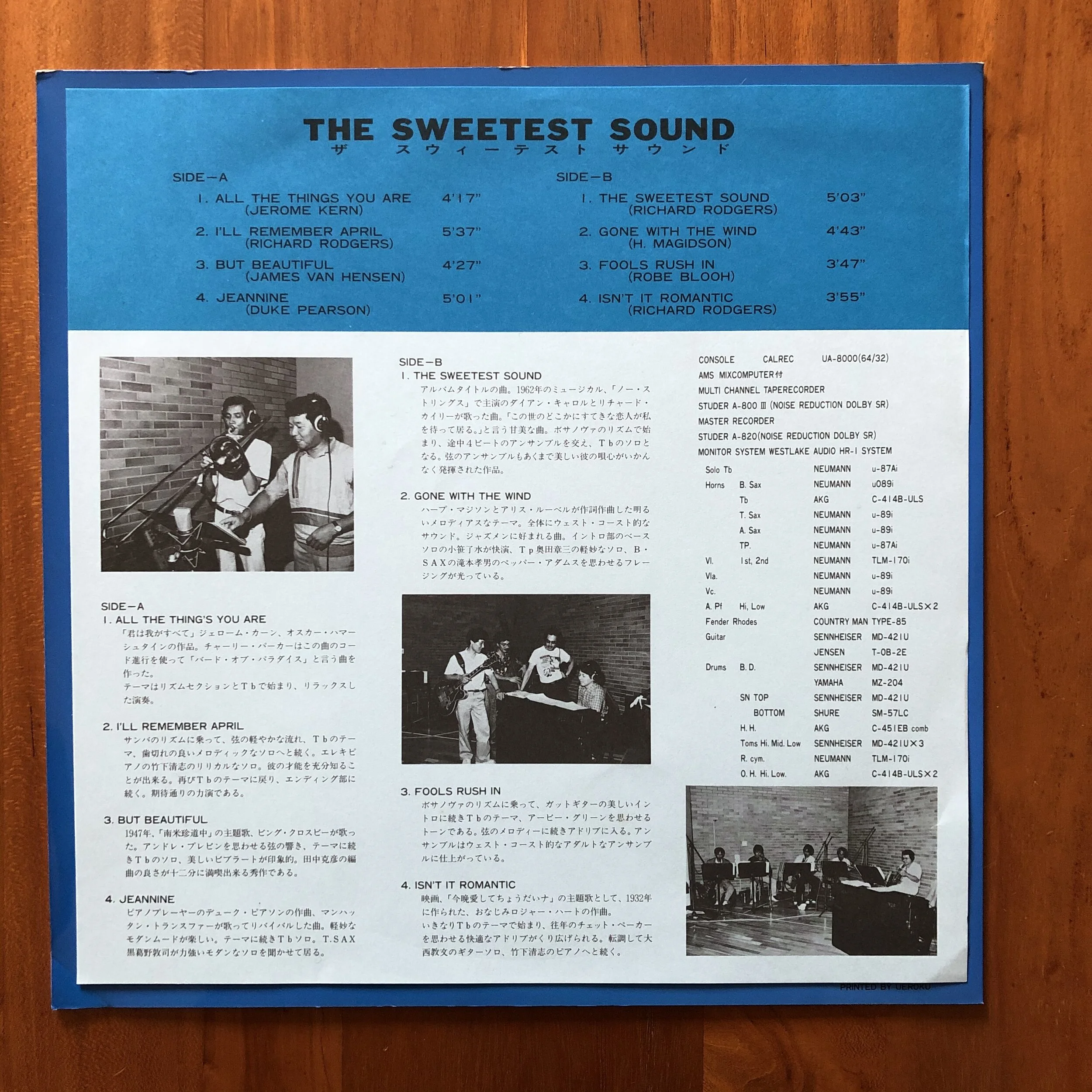 In Stock Hiroshi Munekiyo The Sweetest Sound 1987 Private Press Lp Zujago