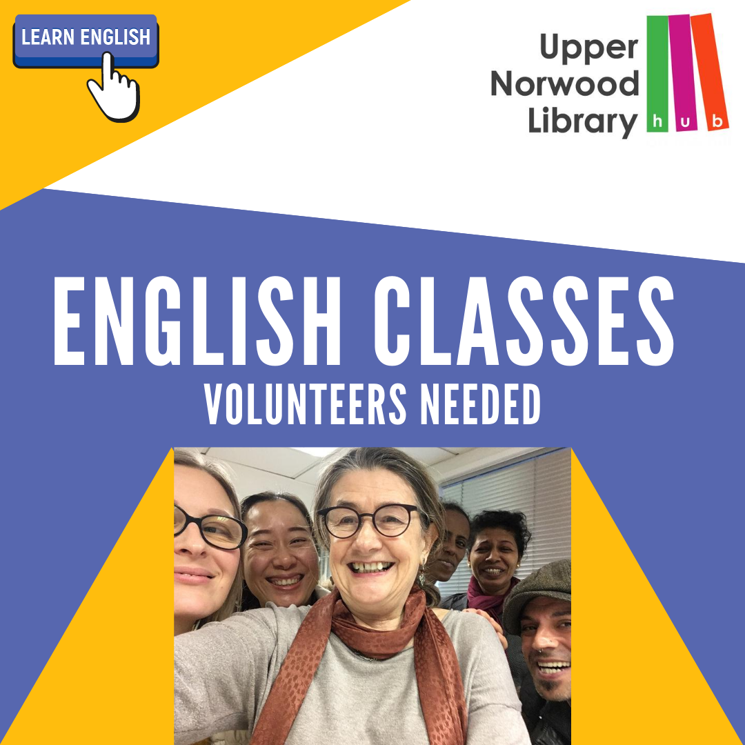 Volunteers Needed for English Classes