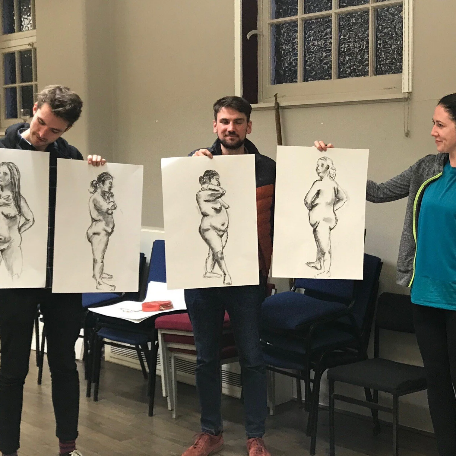 Life Drawing &amp; Painting in the Library