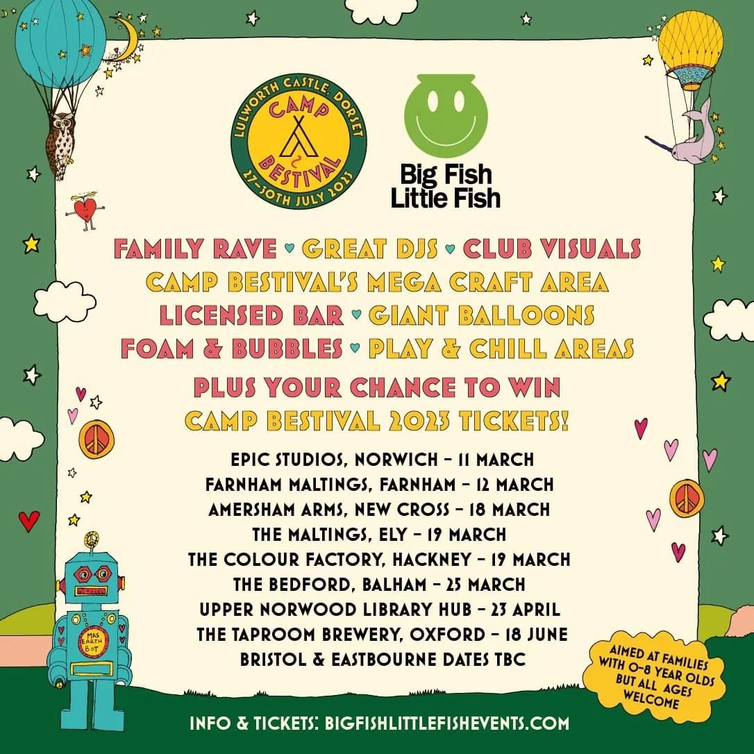 UNLH part of the BFLF Camp Bestival warm up tour!