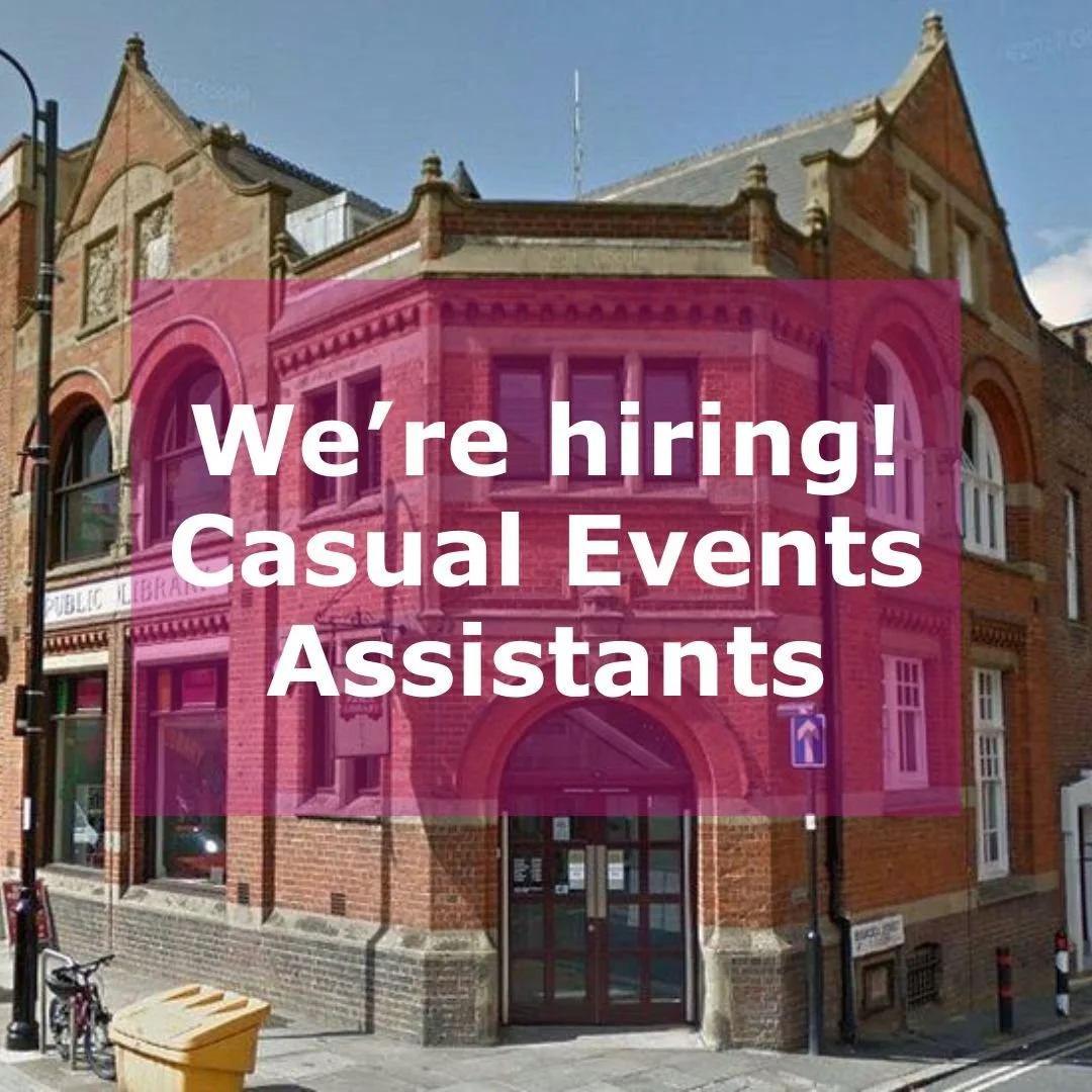 We're hiring! Join is as an Event Assistant