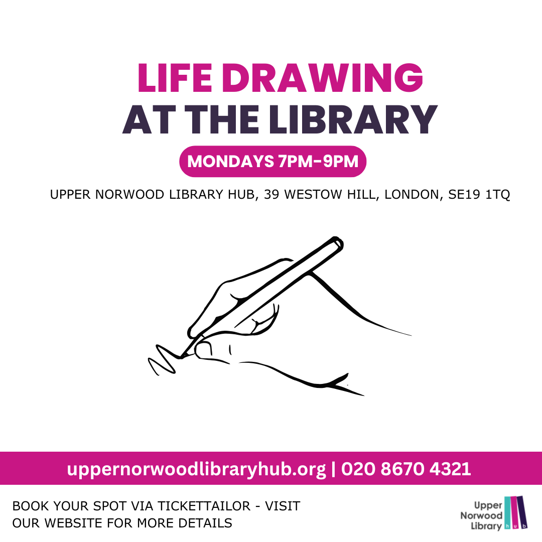 Life Drawing at the Library