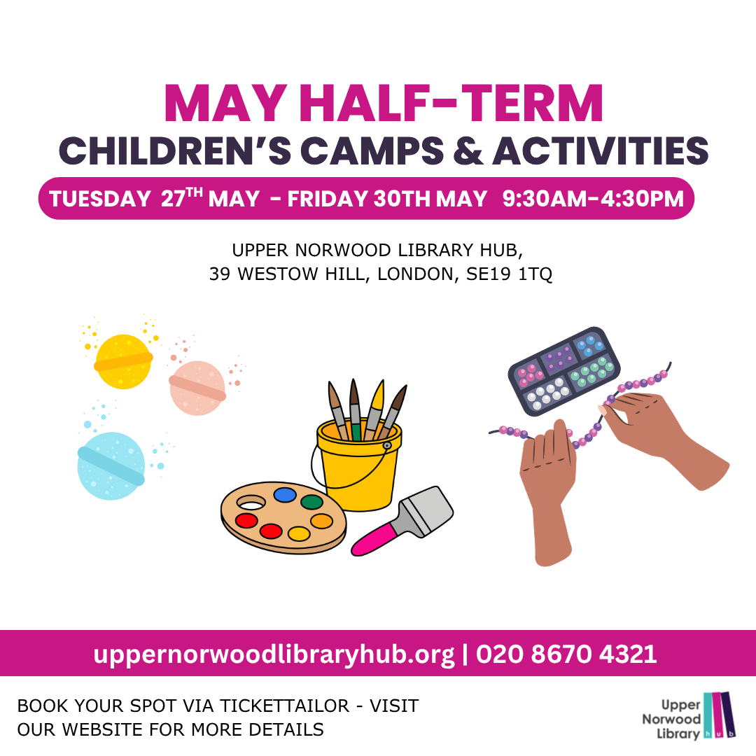 May Half-Term Camps &amp; Workshops