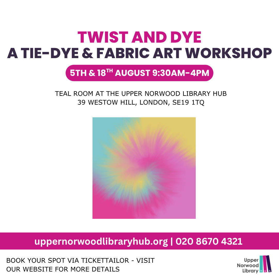 Twist & Dye! A Tie-Dye & Fabric Art Workshop