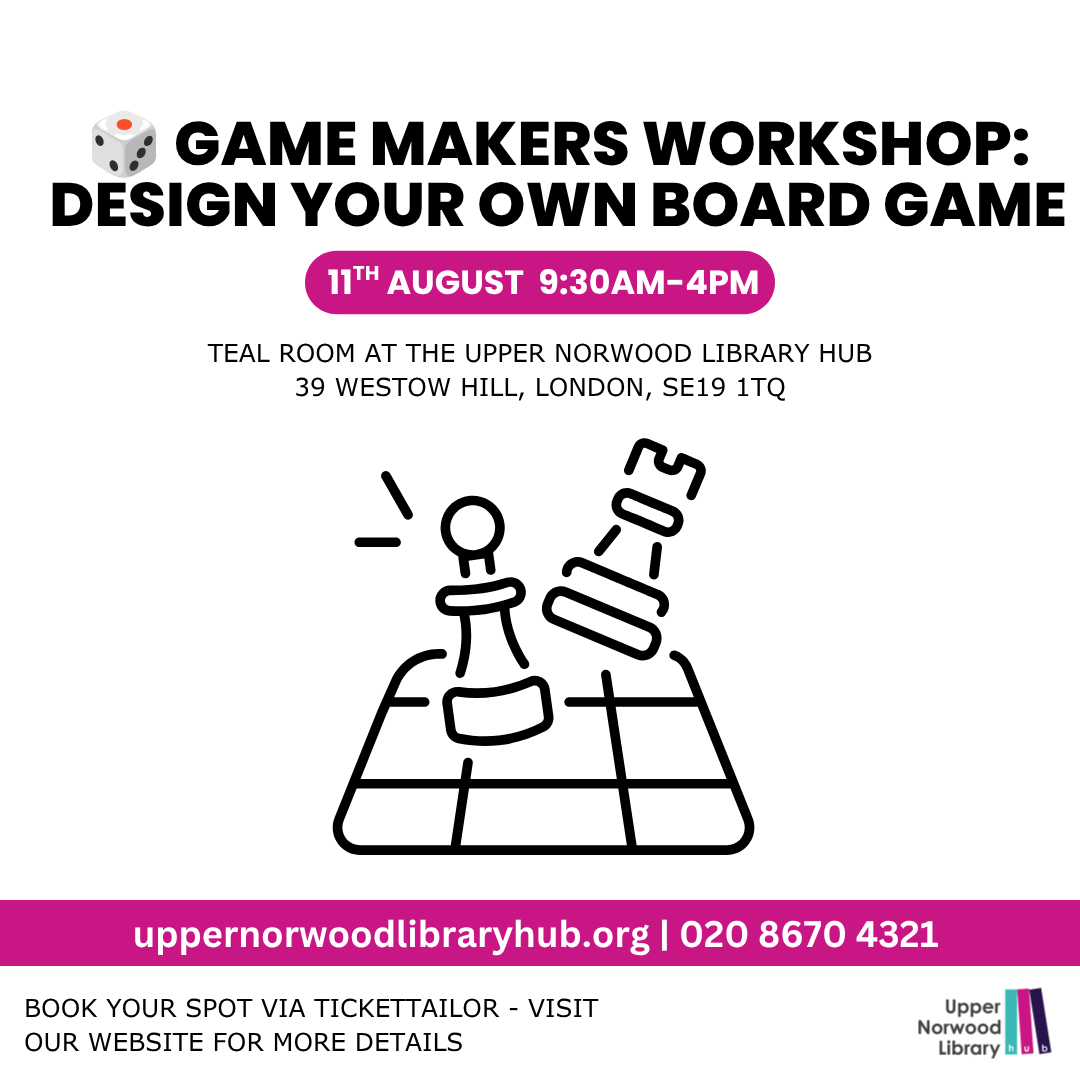Game Makers Workshop: Design Your Own Board Game