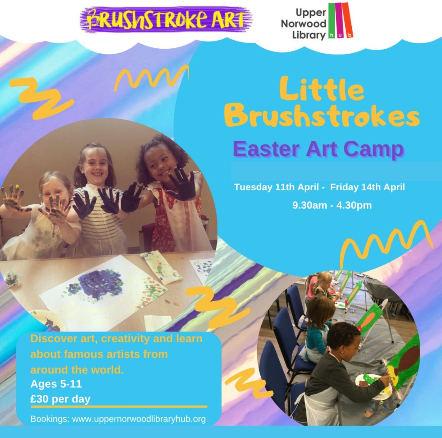 What's On Background — Upper Norwood Library Hub