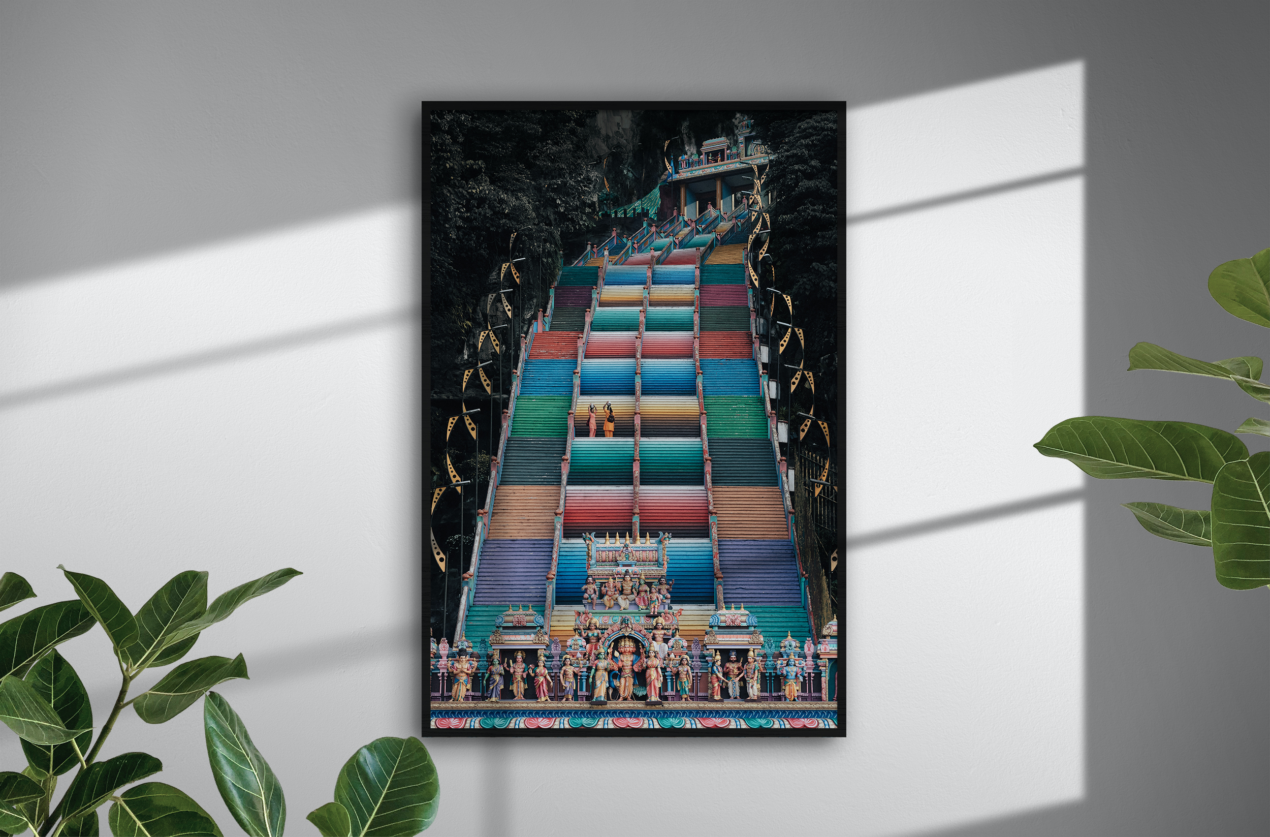batu caves malaysia fine art travel photography framed print