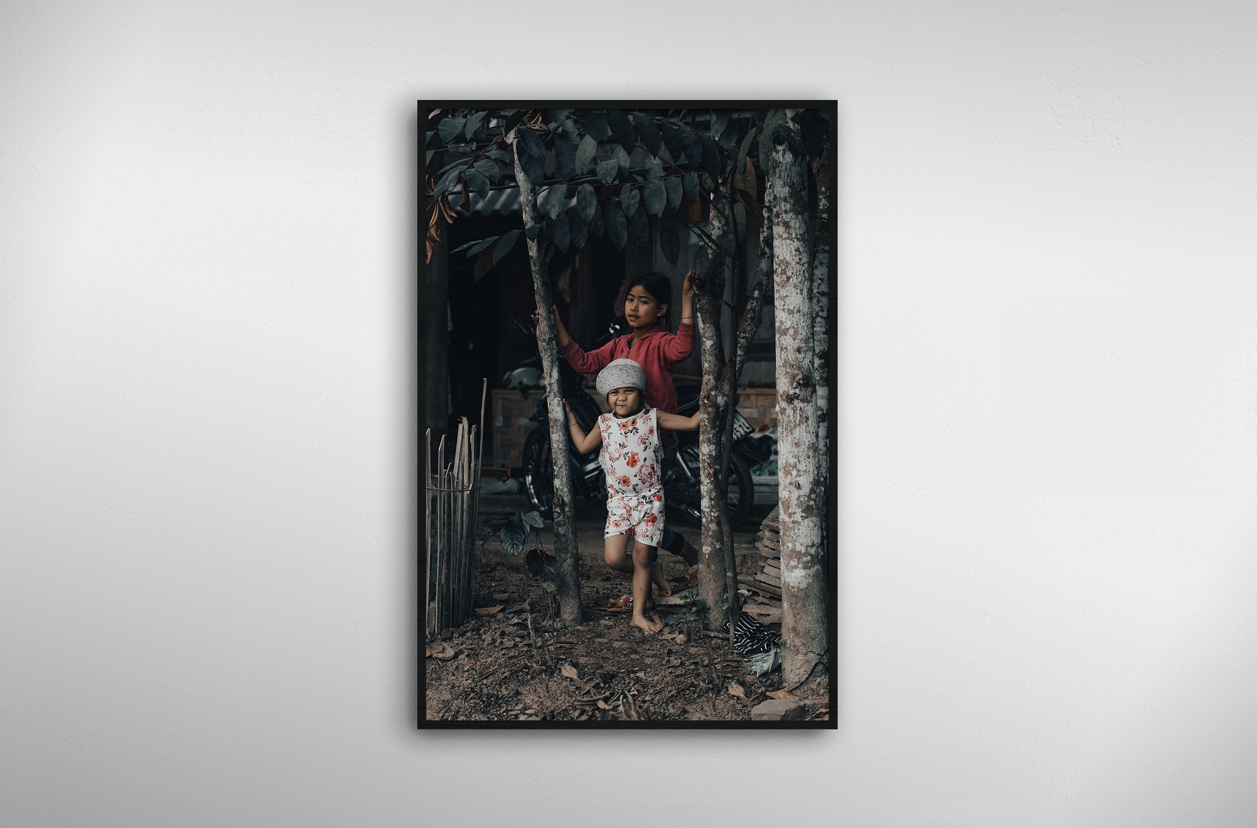 vietnamese girls fine art photography framed print