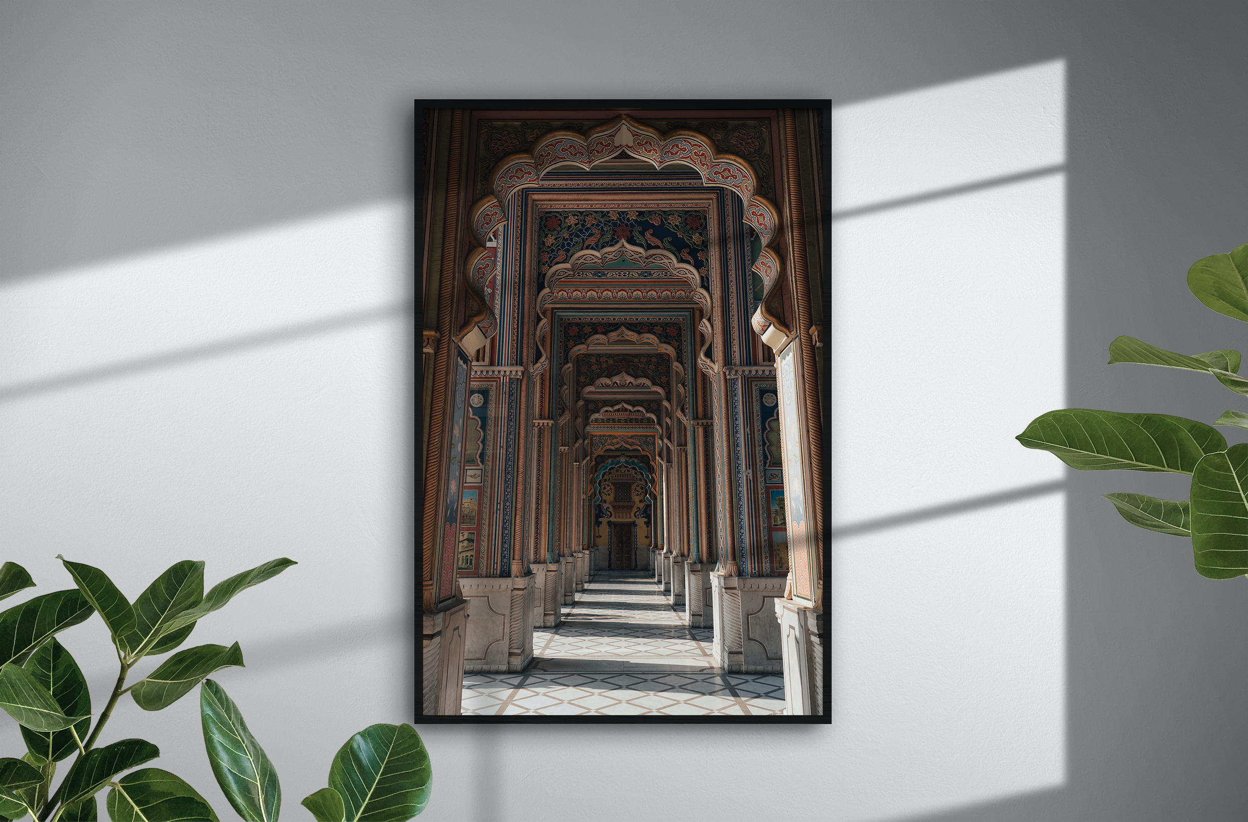 patrika gate jaipur fine art travel photography framed print