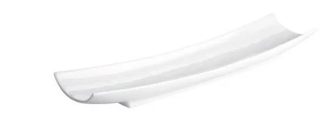 26x7x3cm BANDEJA WHITE PORCELAIN TRAY