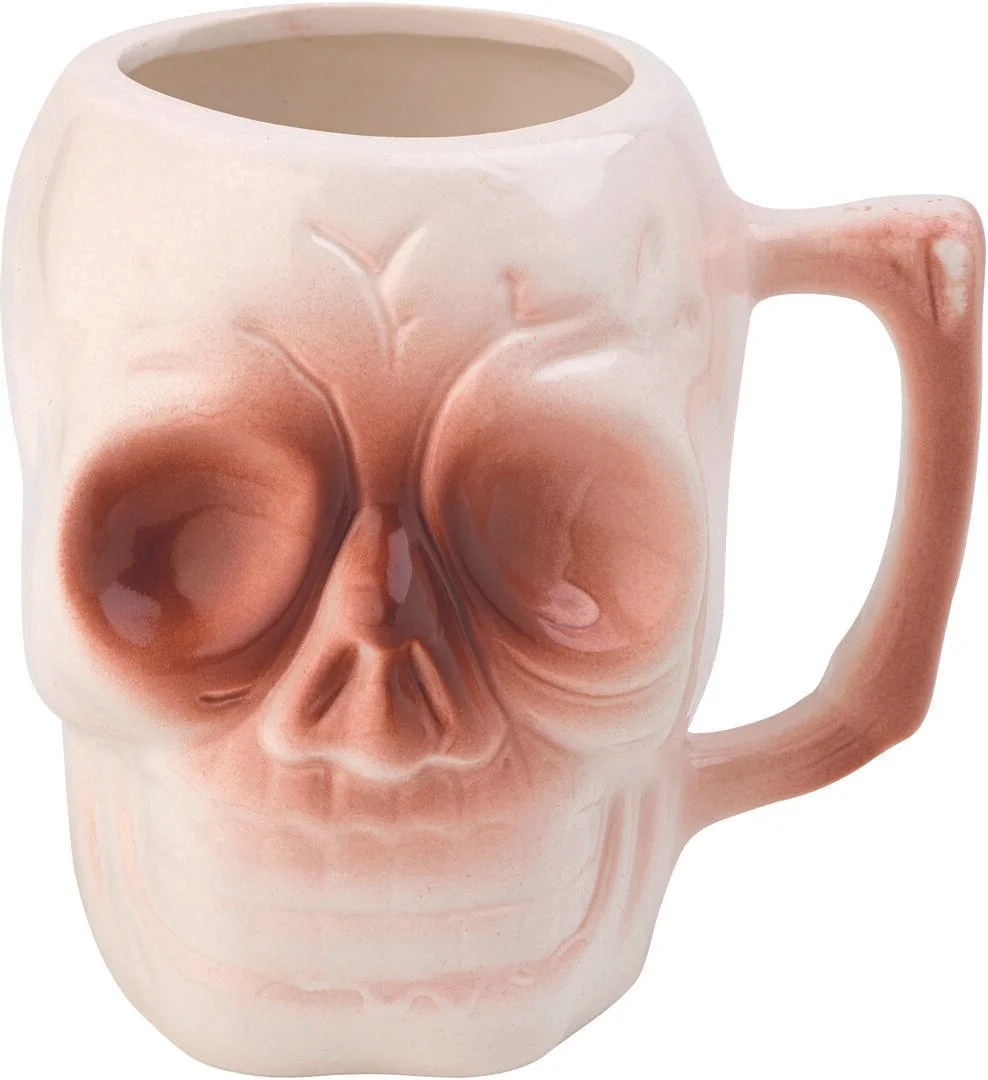 13oz CERAMIC TIKI SKULL MUG