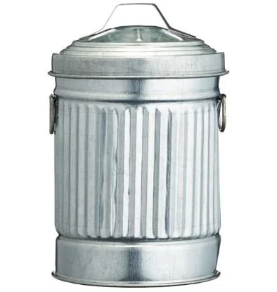 9x13CM ARTESA GALVANISED MINI SERVING BIN S/S