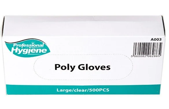 POLYGLOVE LARGE (1X500)