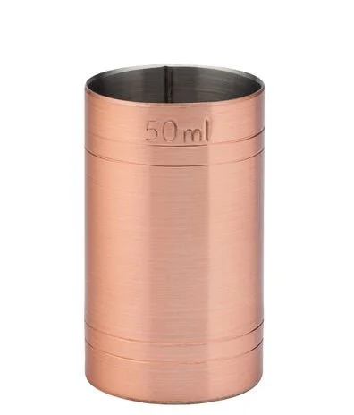 50ml COPPER THIMBLE MEASURE CE
