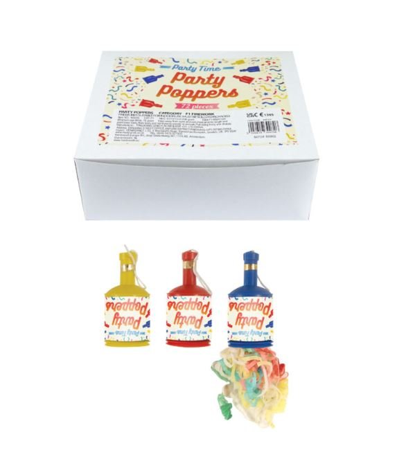 PARTY POPPERS (1x72)