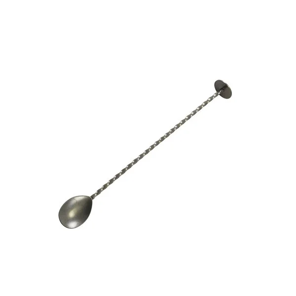BAR SPOON WITH DISC - VINTAGE STEELCITRUS