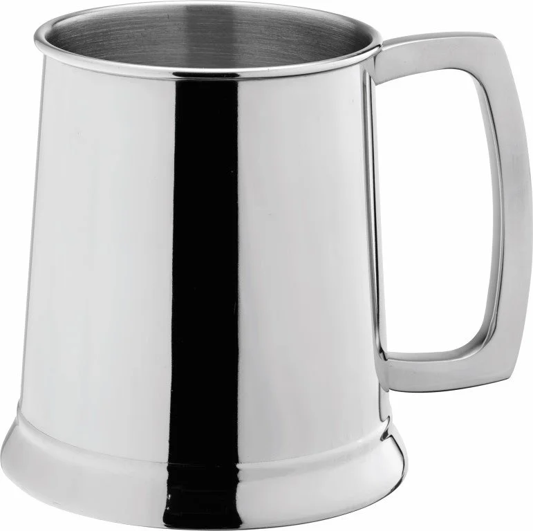 20oz S/S HANDLED TANKARD CE