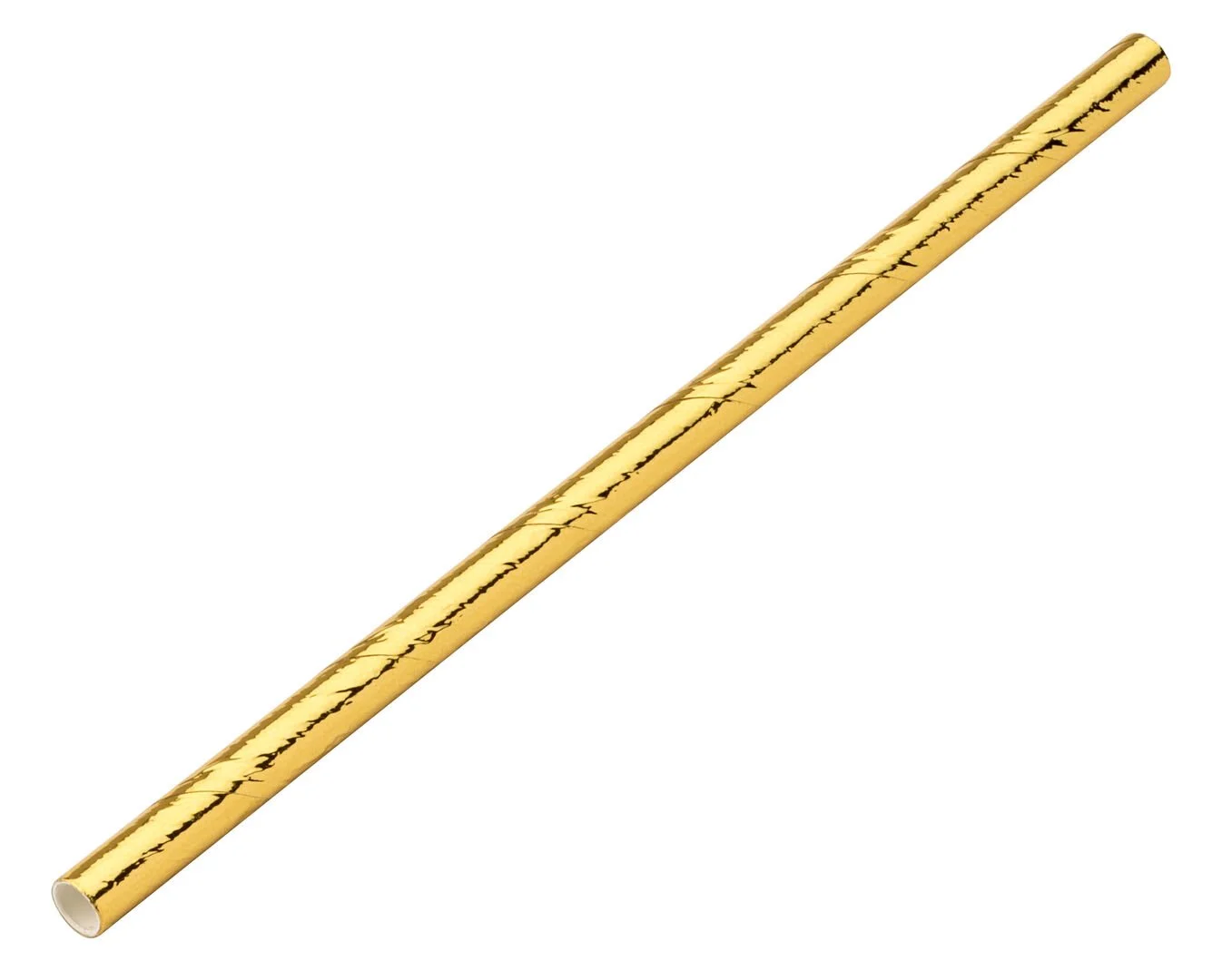 PAPER GOLD COCKTAIL STRAW