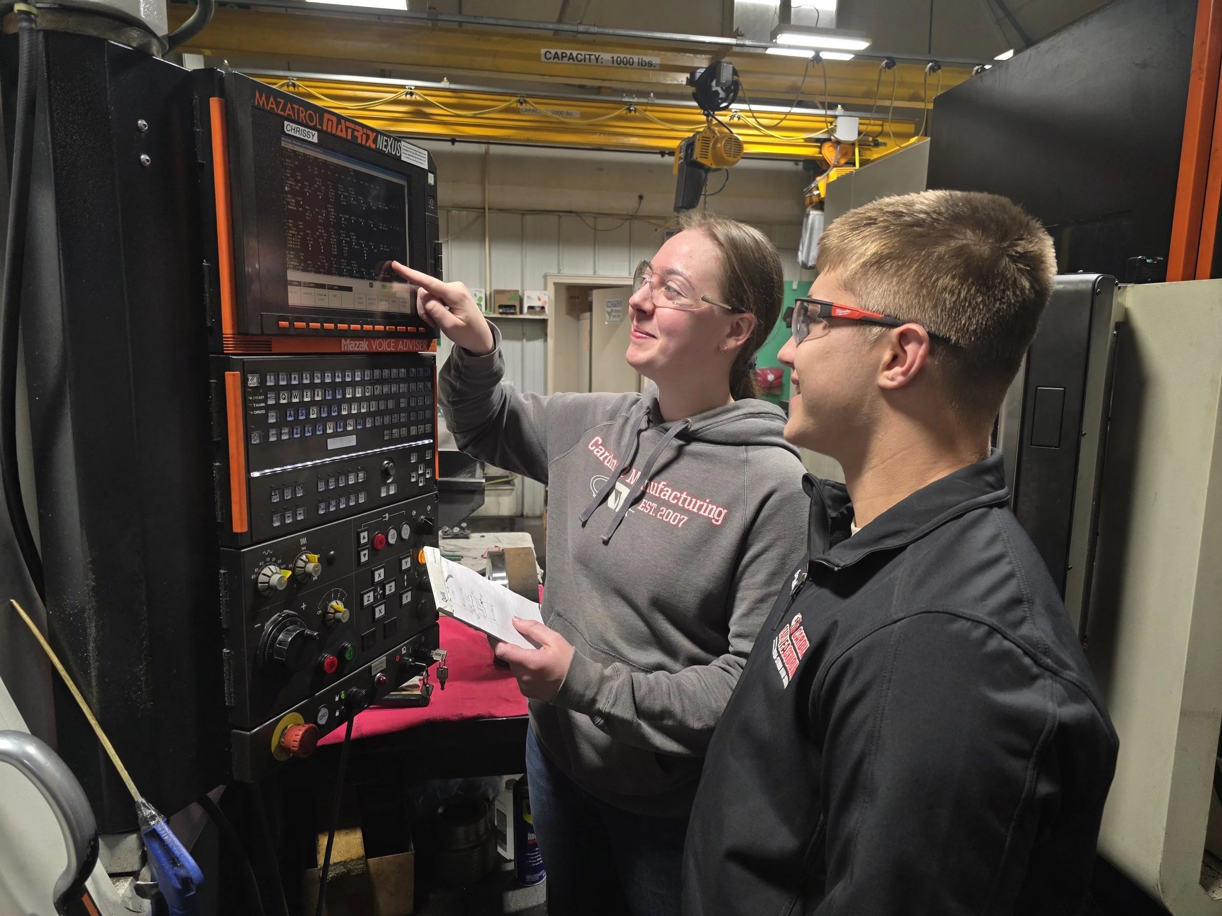 Precision CNC machining for small batch production at MRS Machining in Augusta Wisconsin