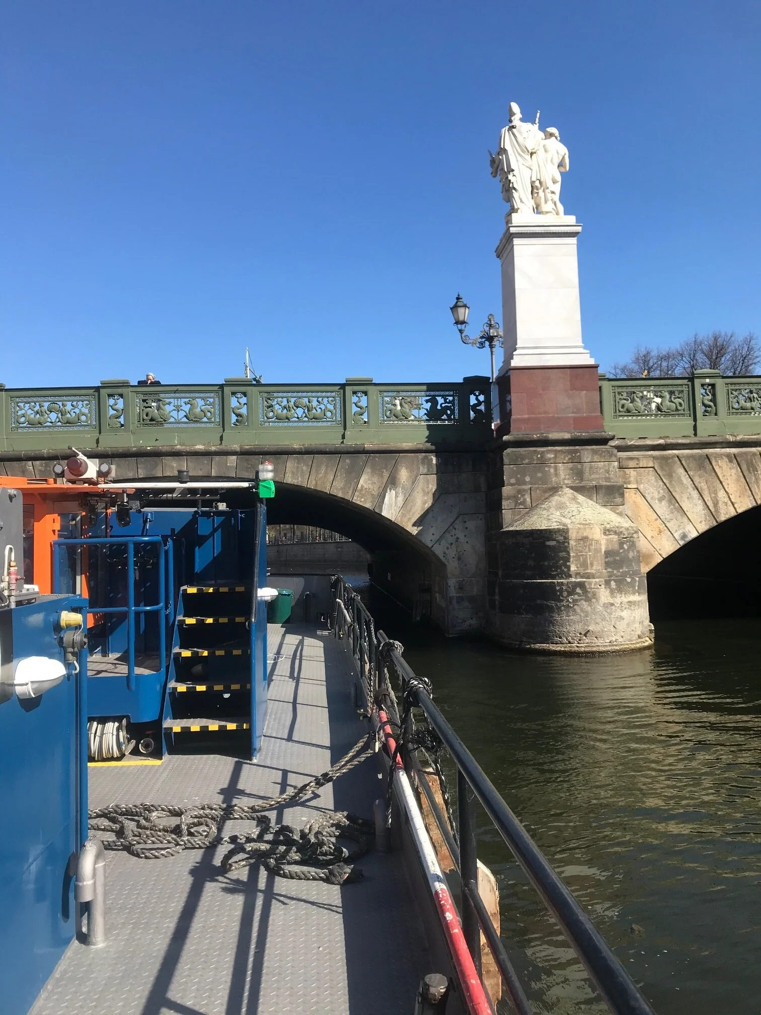 Bootsfahrt zum Berliner Frühlingsanfang
