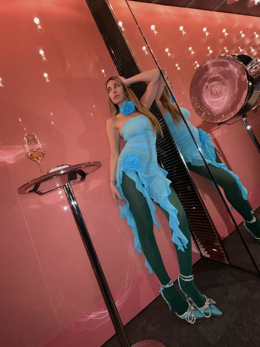 fanci club blue dress — LES PRÊTEUSES Annika