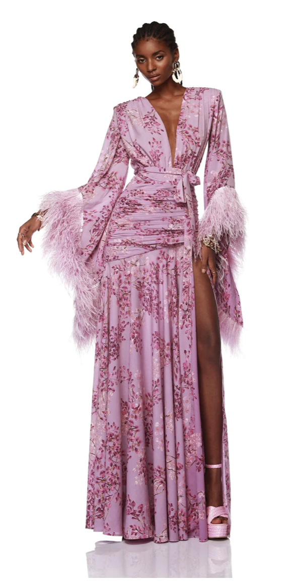 Robe Geisha Gold Bronx and branco