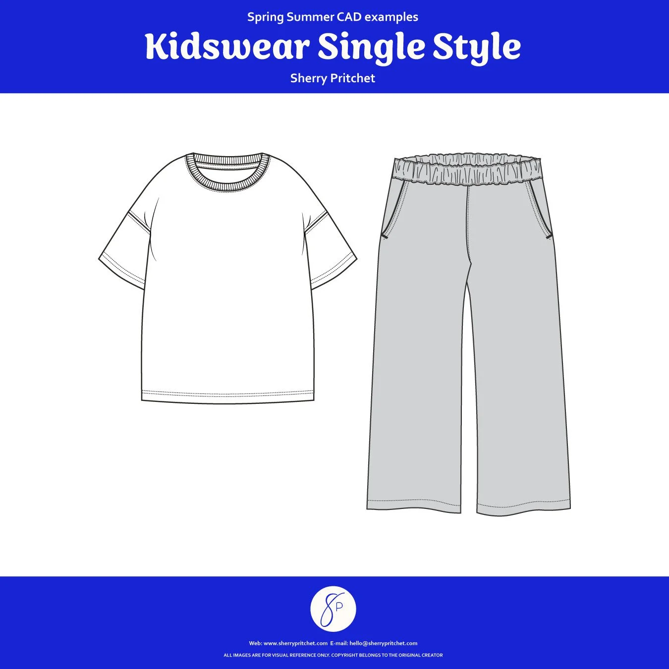 Single Kidswear Style - Garment and Graphic Design Support