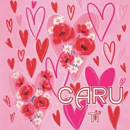 💕Happy St Dwynwen's day or dydd Santes Dwynwen hapus 💕
.
Hope your day is filled with good things and lots of cwtches.
.
#caruti #love #stdwynwen #cwtch #welsh #carddesign #wuzci #surfacepattern #hearts #pink #flowers #procreateillustration