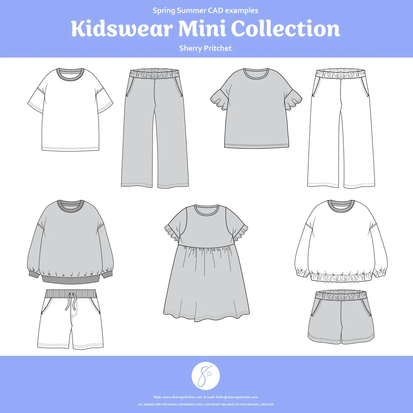 Mini Kidswear Collection - Garment and Graphic - Design Support