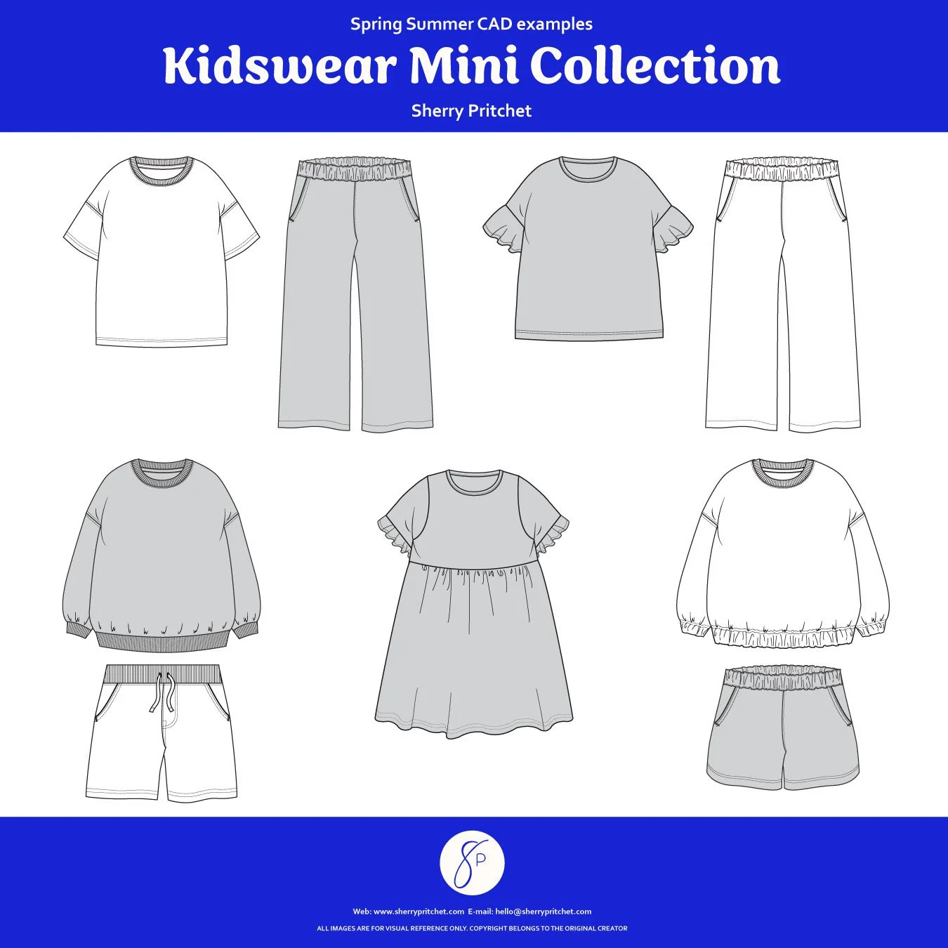Mini Kidswear Collection - Garment and Graphic - Design Support