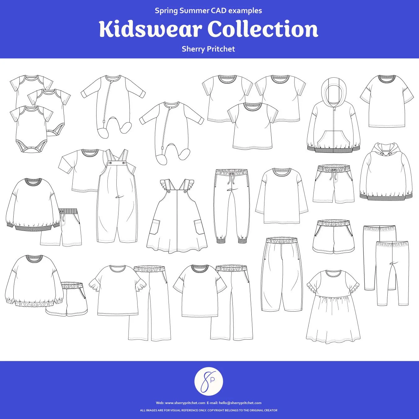 Full Kidswear Collection - Garment and Graphic - Design Support