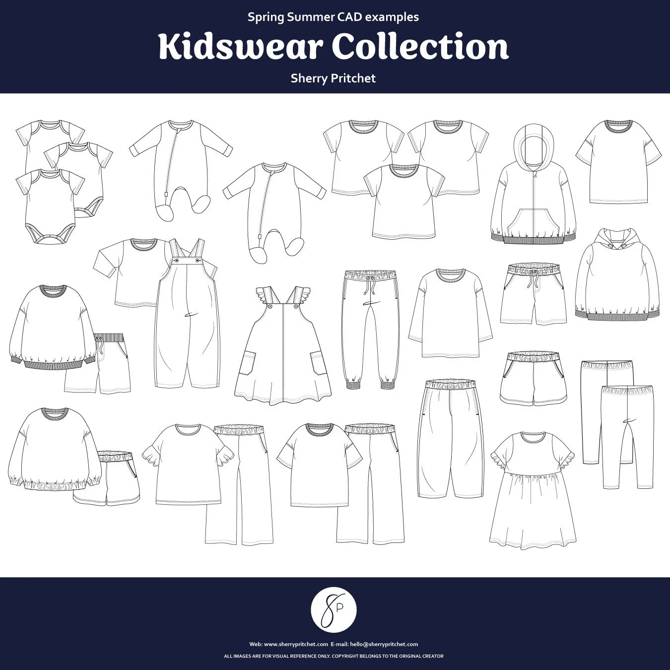 Full Kidswear Collection - Garment and Graphic - Design Support