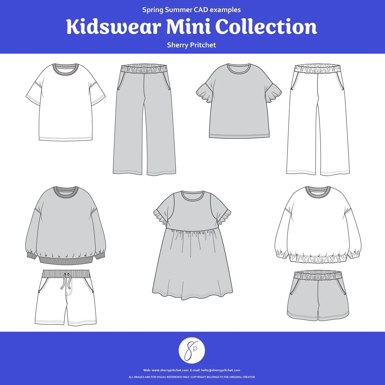 Mini Kidswear Collection - Garment and Graphic - Design Support