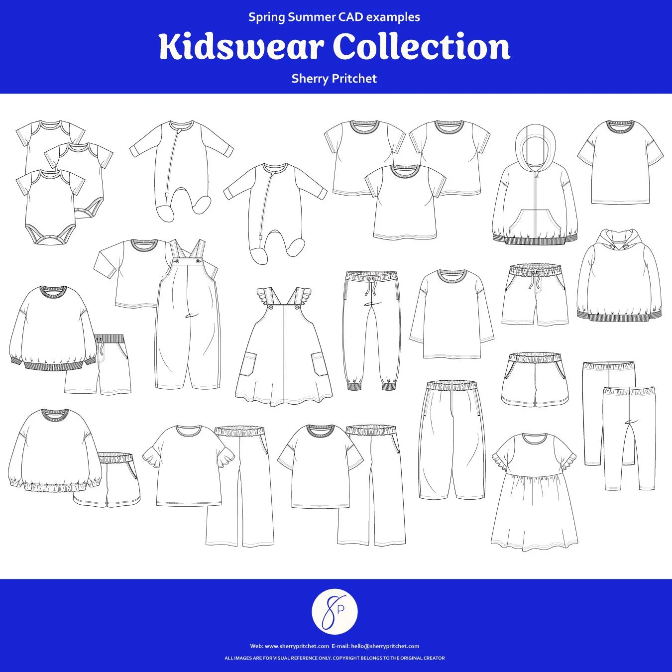 Full Kidswear Collection - Garment and Graphic - Design Support
