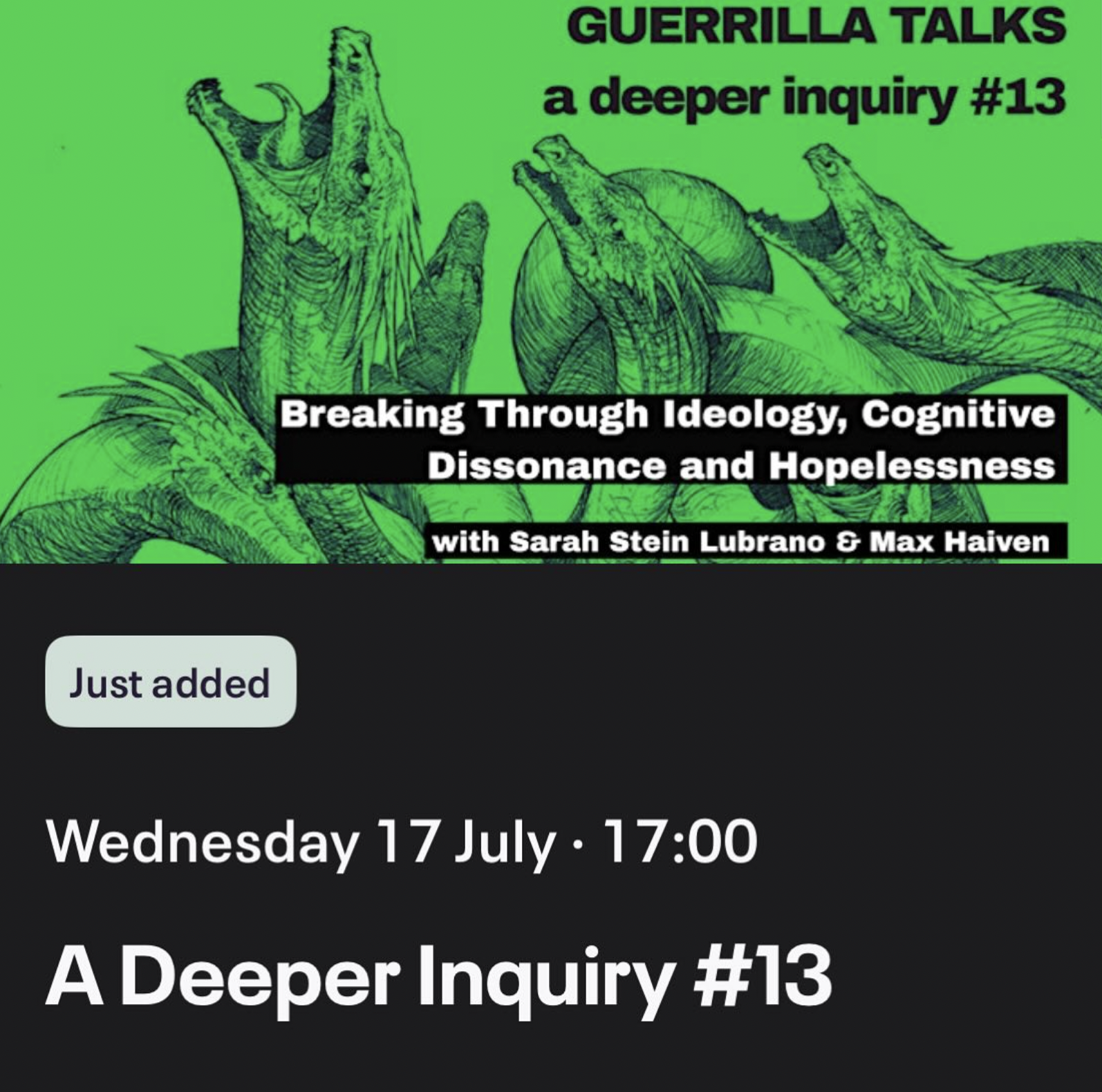 Breaking through Ideology, Cognitive Dissonance, and Hopelessness