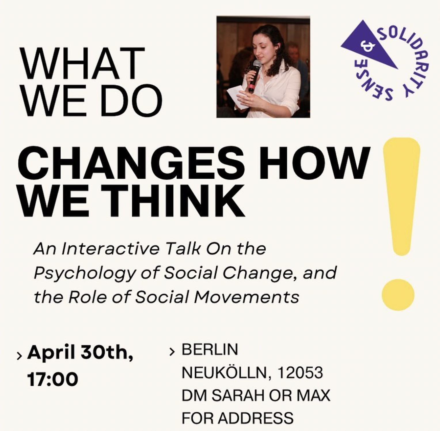 What We Do Changes How We Think