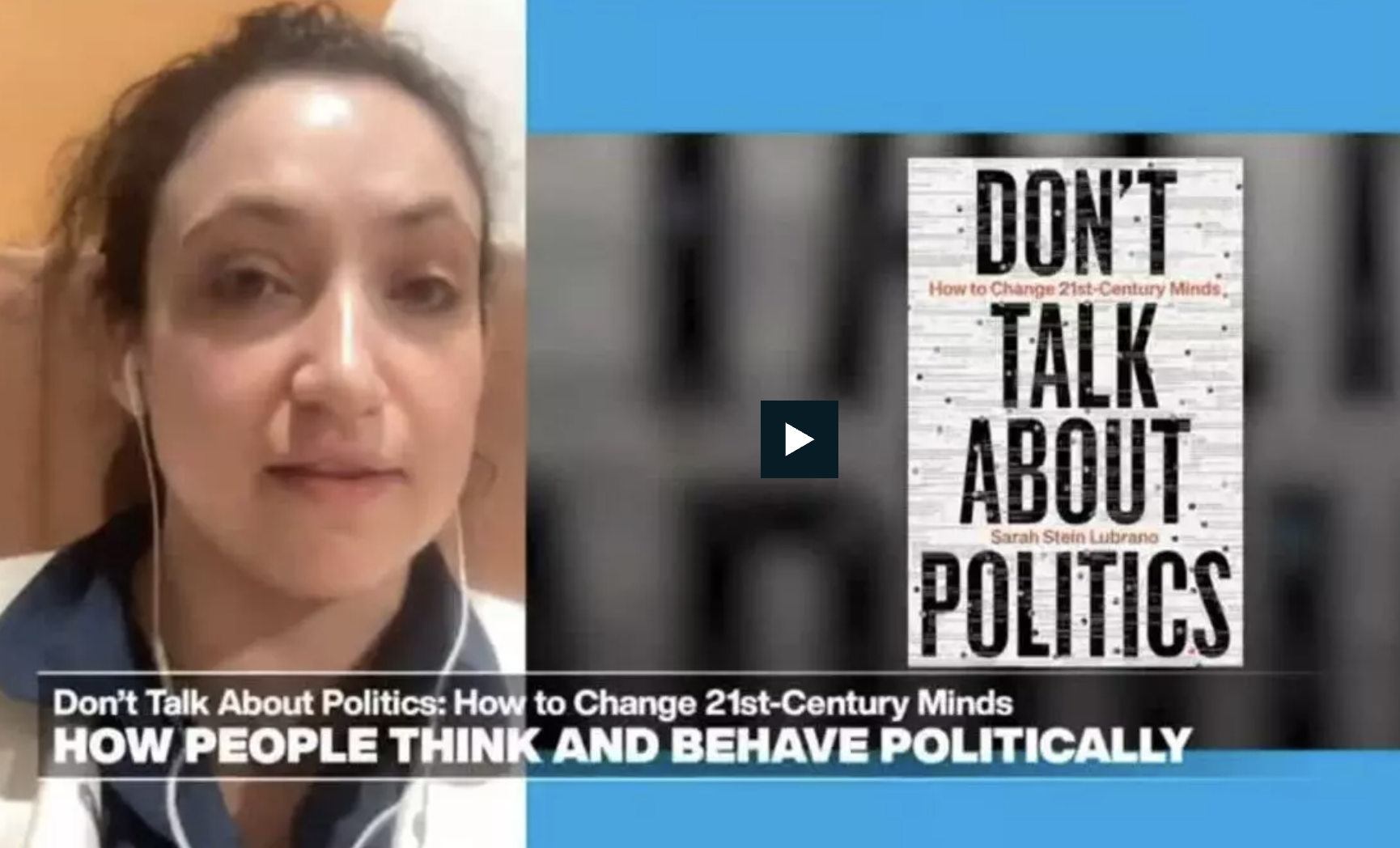 Don't Talk About Politics featured on France 24