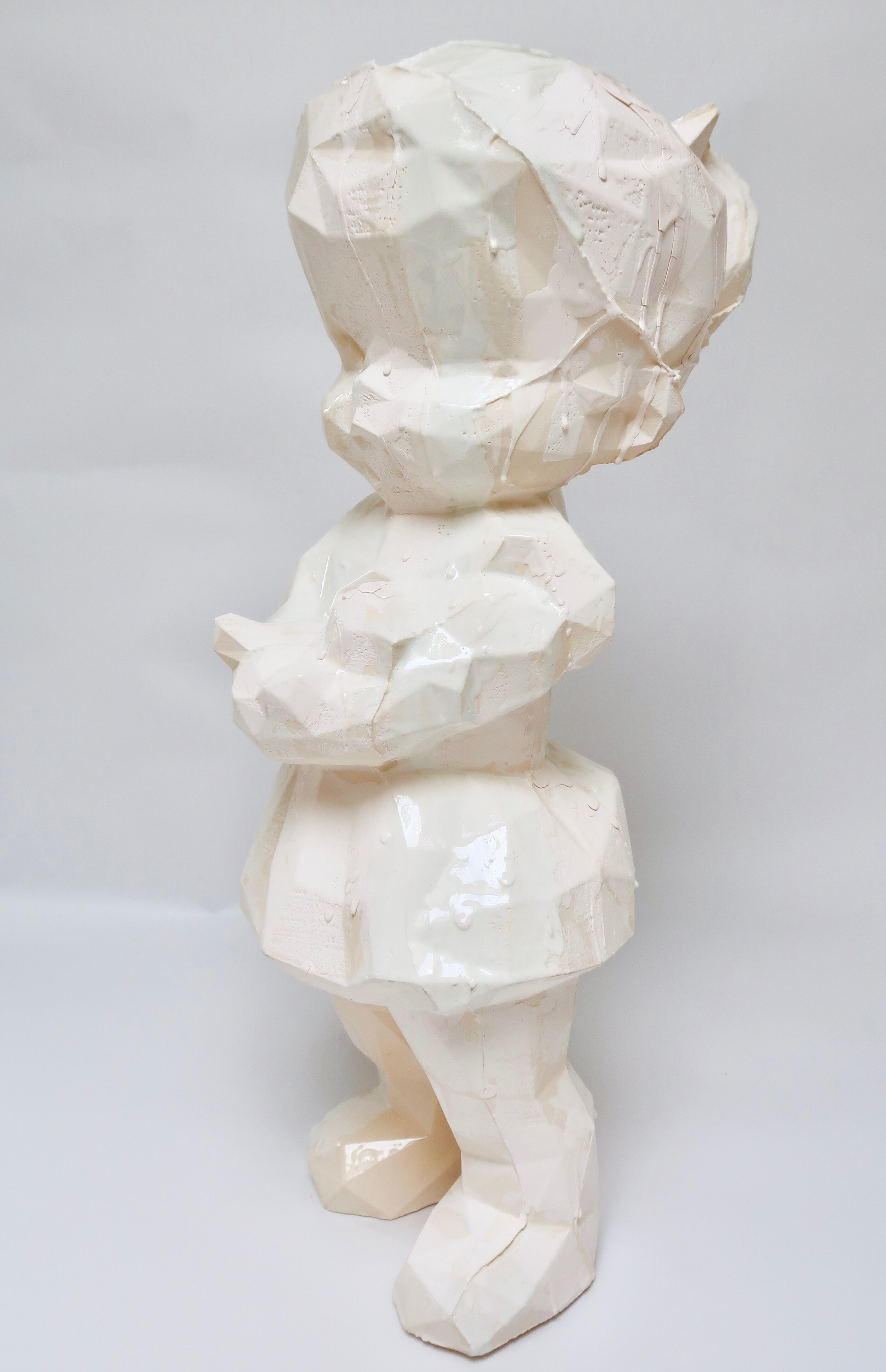 "LOST TOY" girl glazed