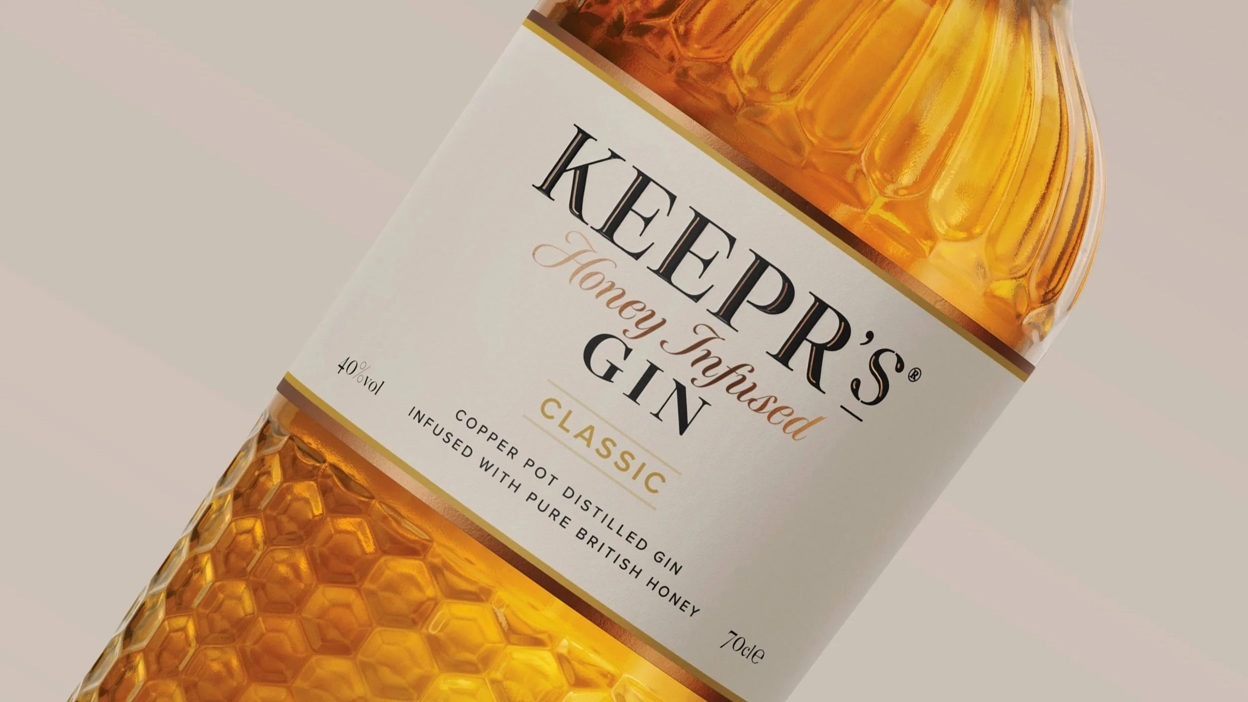 Keepr's Honey Infused Spirits Sustainable Packaging — Drinks