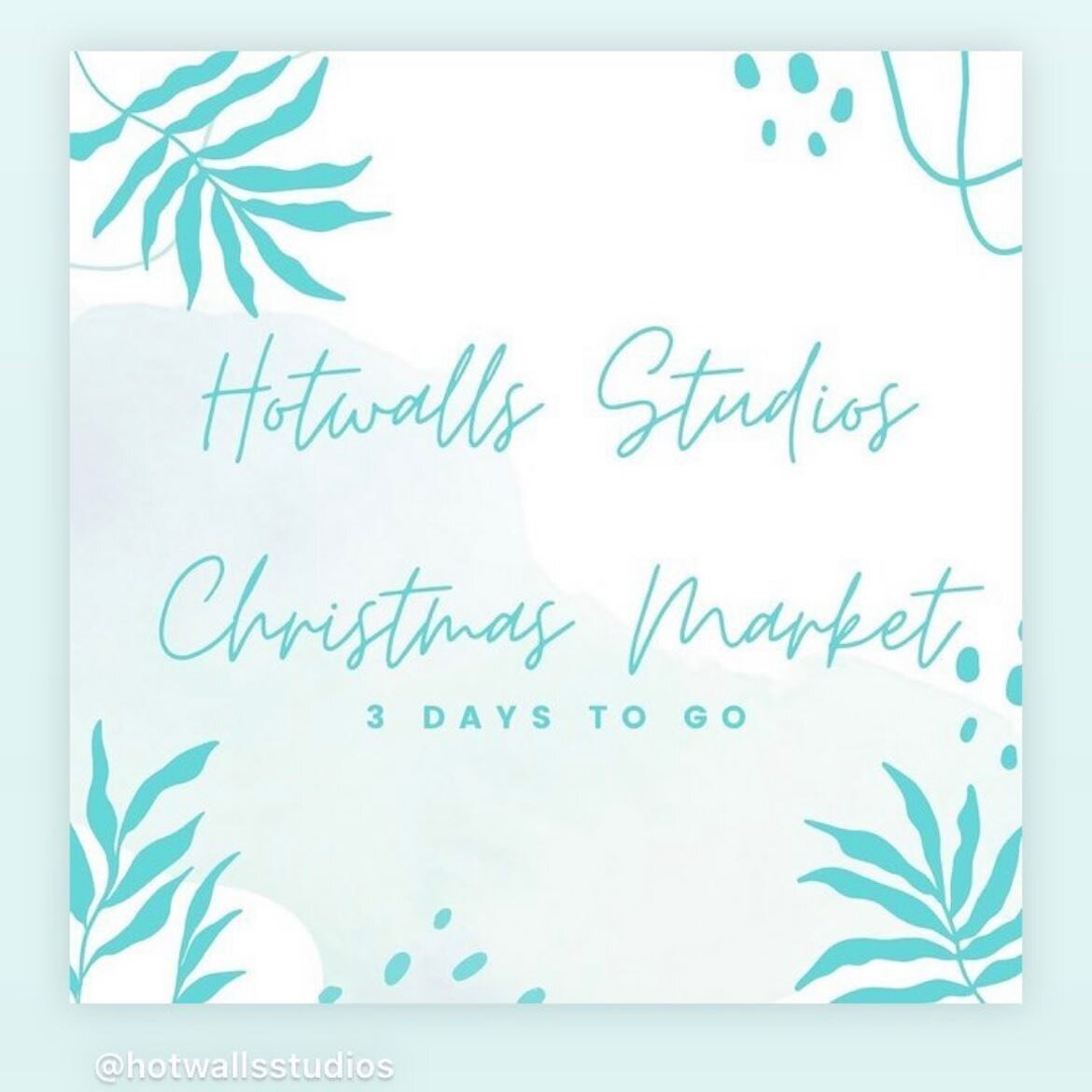 #hotwallsstudios #christmasmarket #openstudios #southsea #oldportsmouth #hampshire #weekendvibes #shoplocal #smallbusinesssaturday #shopsmall #handmadejewellery