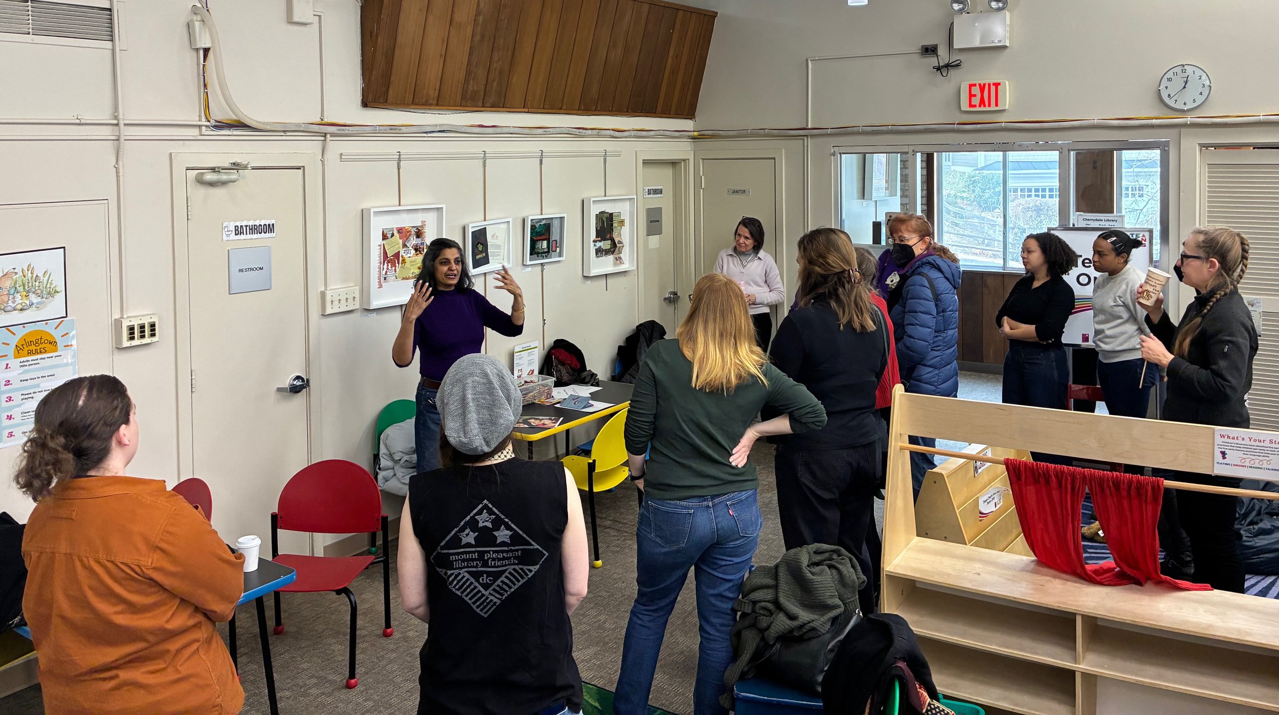 Making My Voice Visible_reception and artist's talk.jpeg