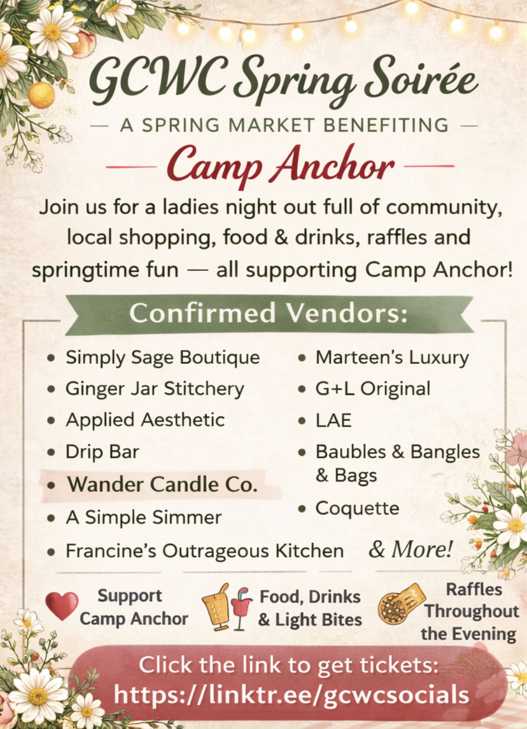 GCWC Spring Soirée Market